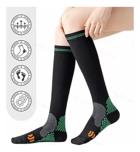 medias de compresión deportiva , varices